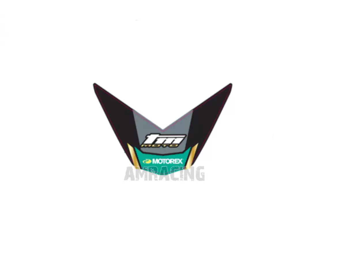 FRONT FENDER STICKER SM BLACK EDITION MY26